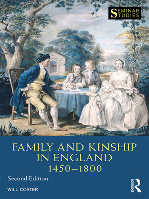 cover image of Family and Kinship in England 1450-1800
